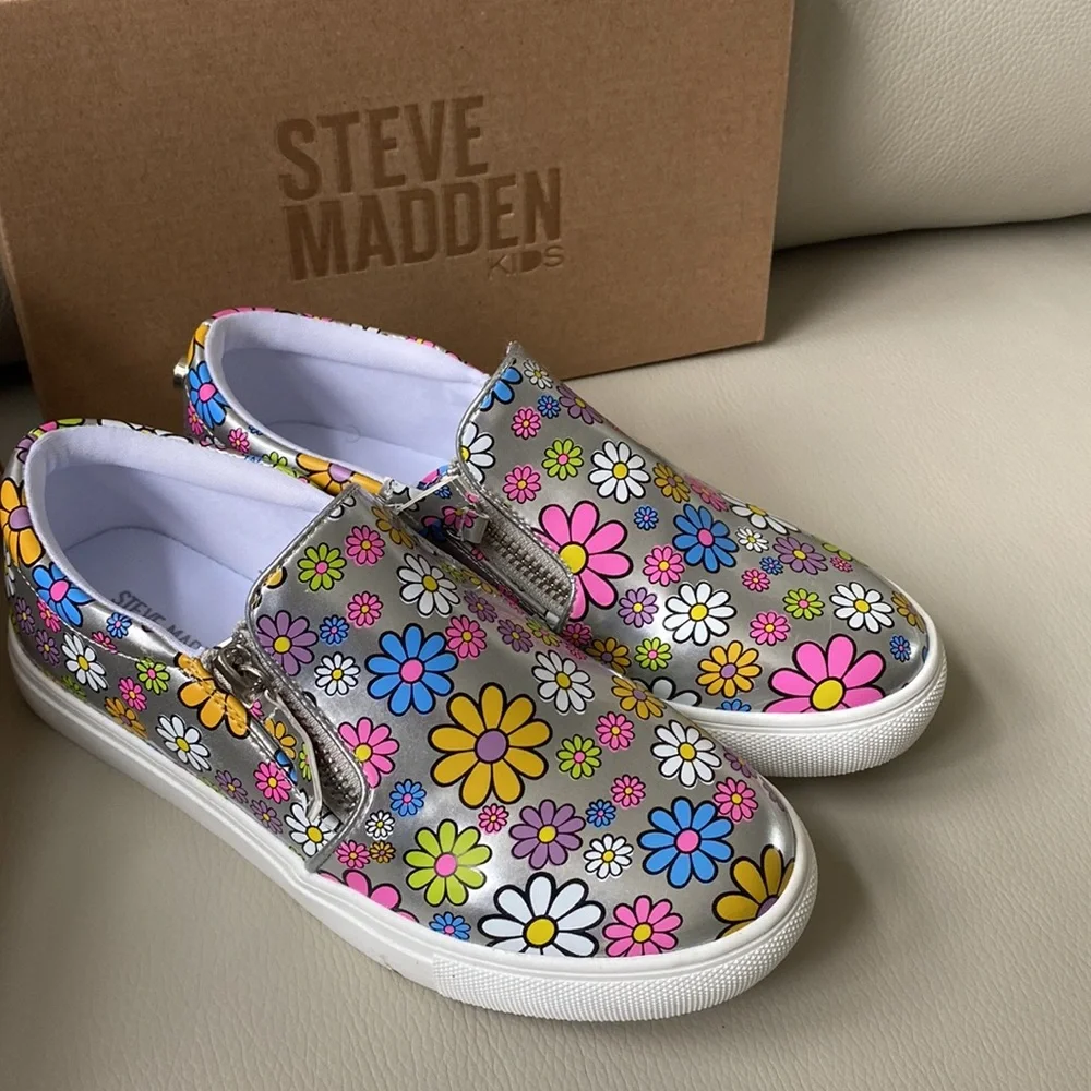 STEVE MADDEN JGLAMM FLORAL sneakers - Picture 2 of 7